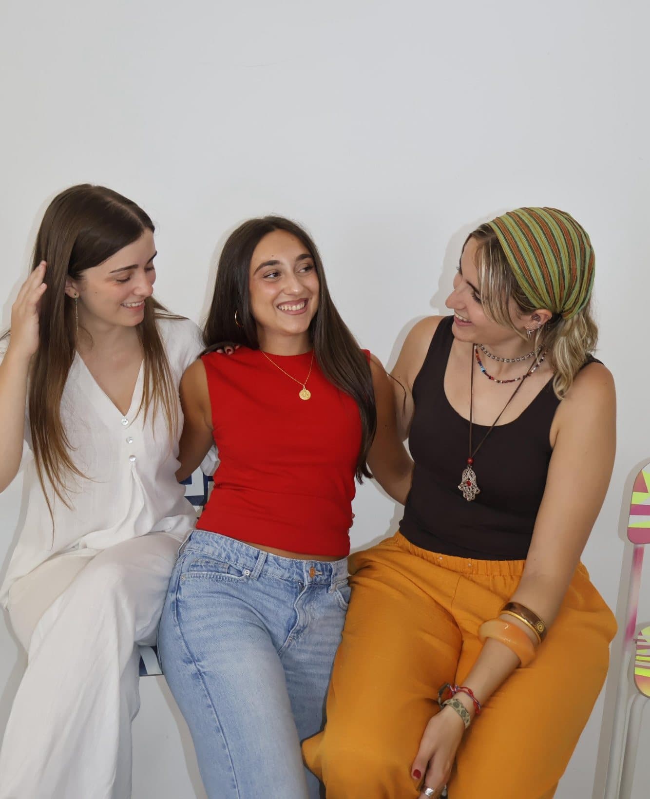 Amaia, Irene y Sara, fundadoras de Bruma